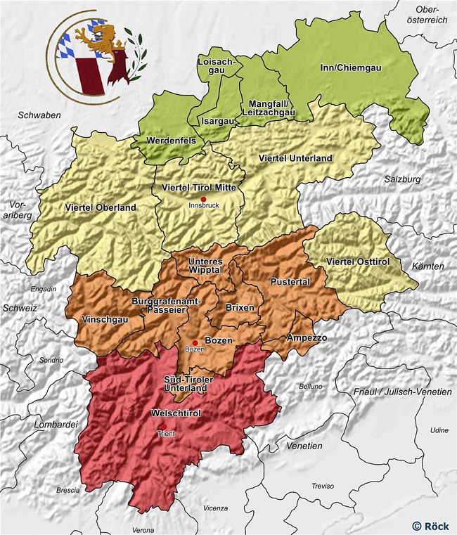 Alpenregion der Schützen